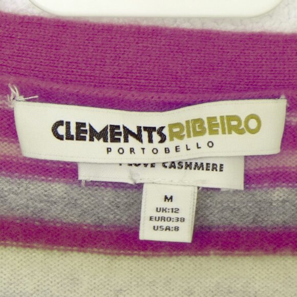 BOGO🧨Clements Ribeiro striped cashmere cardigan - Picture 3 of 4